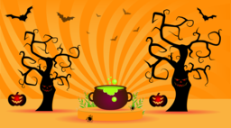 Spooky Halloween Backgrounds - Free Download in PNG Format for Graphic Design, Web Design, and Social Media Styling
