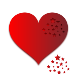 Free Downloadable Valentine's Day Backgrounds with Heart, Gradient, and Sticker elements in PNG Format