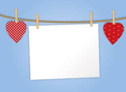 Hearts and Love Greeting Card Backgrounds for Graphic Design: Free Download in PNG Format