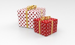 Free Downloadable Xmas Gifts, Packages, and Present Backgrounds in JPG Format