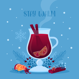 Get ready for the holidays: Free download Xmas drink and beverage glass backgrounds in png format for all your graphic design needs!