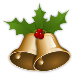 Get Festive with Free Christmas Backgrounds Featuring Bells, Holly, and More in PNG Format