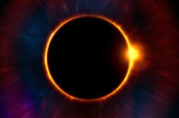 Eclipse, Sun, Space and Galaxy Backgrounds: Free Download for Designers and Social Media Page Styling