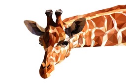 Get a chuckle with our free funny isolated giraffe animal backgrounds - perfect for graphic design, social media, web design, and more!