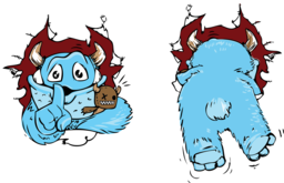 Cute Monster Images for Funny Backgrounds: Free Download in PNG Format