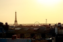 Stunning Paris Rooftop Views of the Eiffel Tower and City Architecture | Free JPG Backgrounds for Download