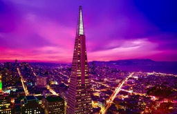 Explore Transamerica Pyramid and City Skylines: Free Background Downloads for Your Design Needs!
