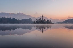 Bled, 4K Winter Wallpaper: Free Download for Graphic Design, Social Media and Web Design Needs