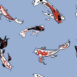 Discover Beautiful Free Pattern Fish Carp Wallpapers - Download Popular Wallpaper Backgrounds in PNG Format for Graphic Design & Social Media