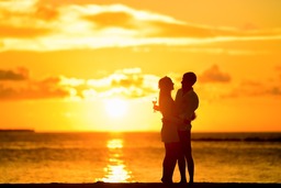 Stunning Ocean Images: Download Free HD and 4K Photos of Silhouettes, Couples, and Beautiful Beaches