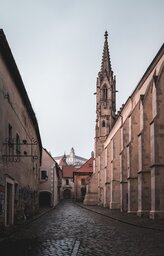 Discover the Charm of Bratislava's Historic Center: Free Street Pictures and Backgrounds for Download in JPG Format