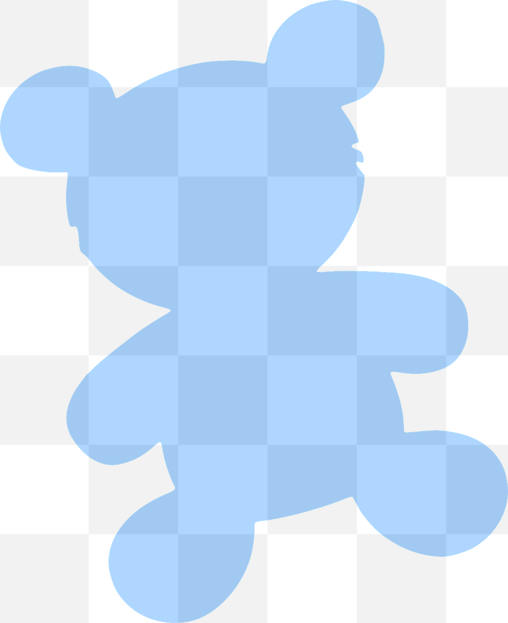 1044 x 1280 px | Adorable Teddy Bear PNG Images with Transparent ...