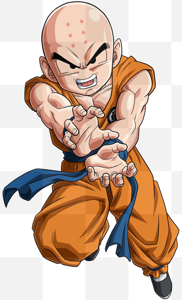 Krillin PNG. Free anime image. Anime PNG images with transparent backgrounds. He is a small, bald martial artist who is one of the closest friends...