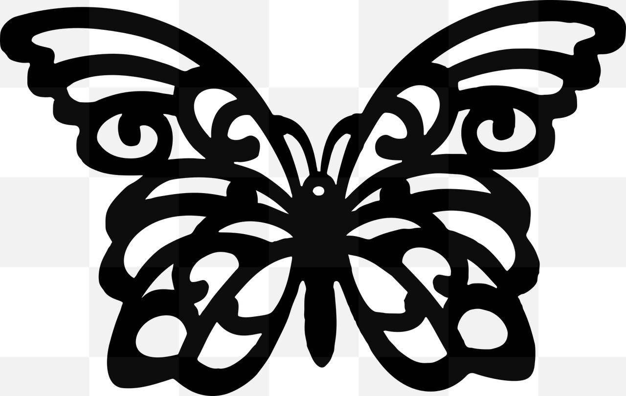Beautiful Butterfly Images in PNG Format for Graphic Design and Creative Projects