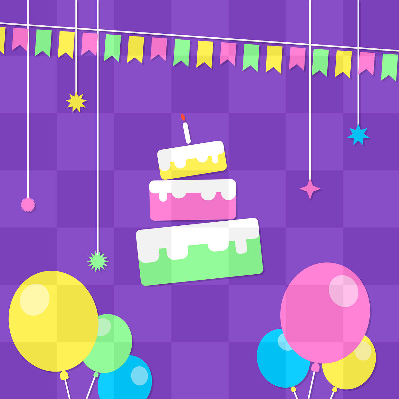 Beautiful PNG Images for Happy Birthday Parties: Free Download and Transparent Backgrounds