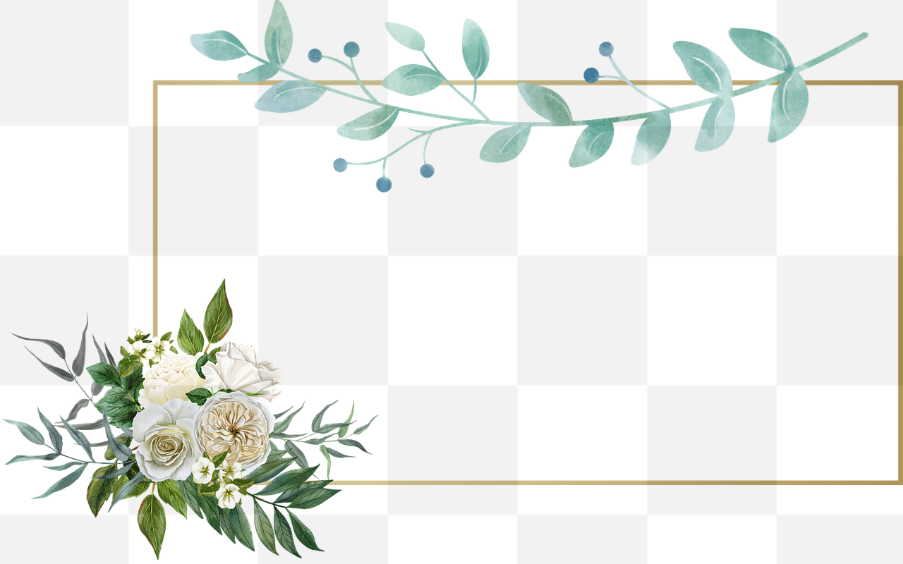 Beautiful and Versatile Flower Frames and Boundaries with Free PNG Downloads and Transparent Backgrounds