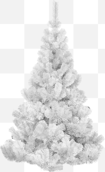 Beautiful large white Christmas tree. Free white Christmas Tree. Light white Christmas Tree. PNG Images. Merry Christmas and Happy New Year. Happy...