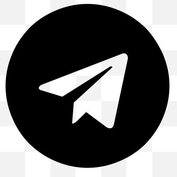 Black color. Telegram black icon. Black Telegram Logo. Free PNG Image With Transparent Background. You can download free black telegram logo PNG...
