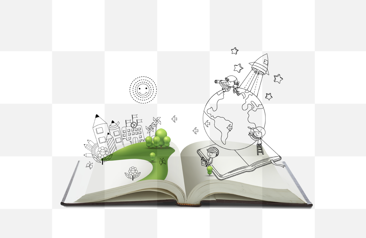 PNG Image. Enchanting Book of Magic. Embark on a magical journey with our mesmerizing PNG image of an enchanting book. Illuminated Pages and...