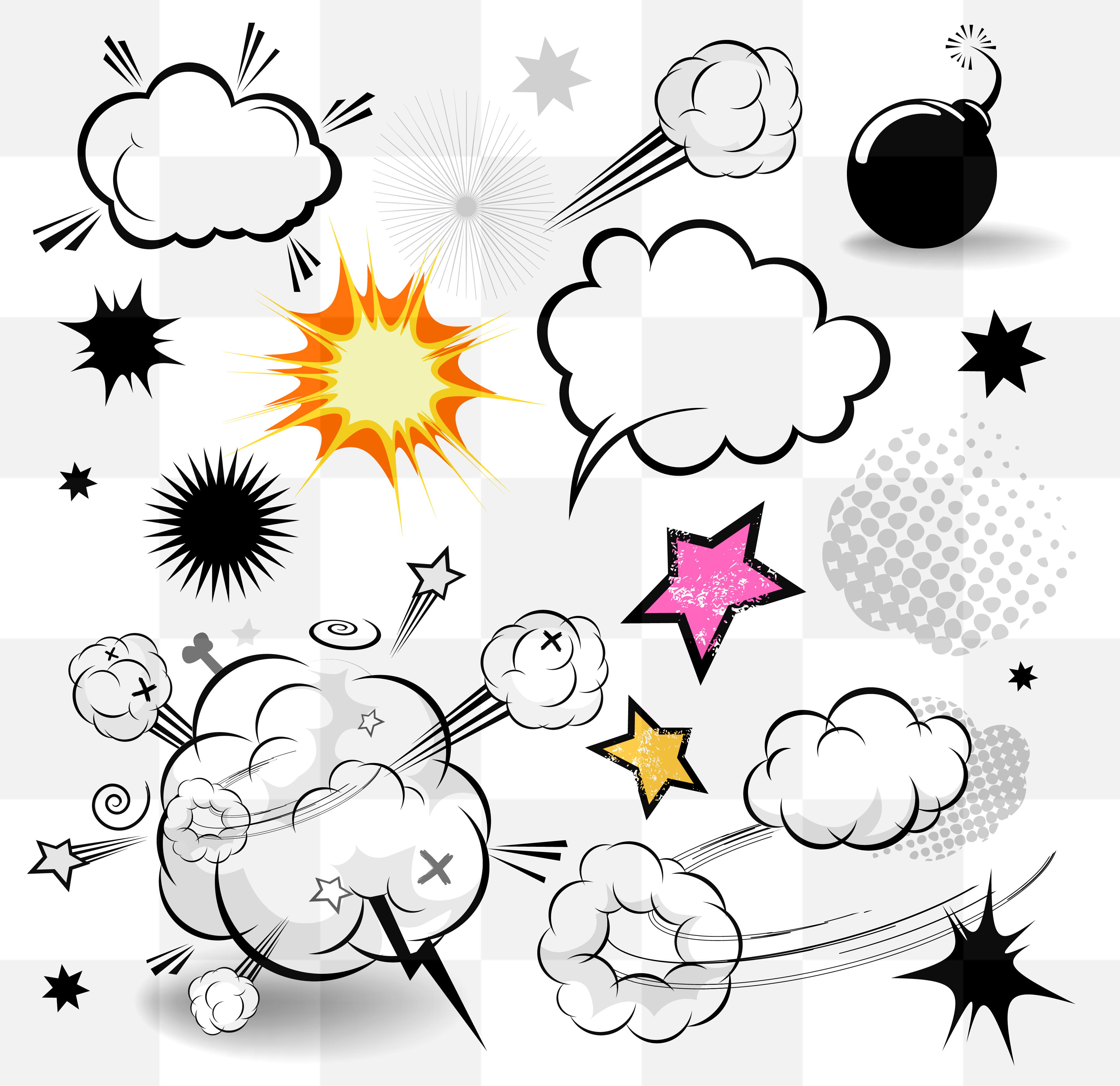 Cartoon Speech Bubble. Speech balloon PNG. Comic Book Speech Bubble. Comic speech bubble collection with no background. Download PNG Image. Free PNG...