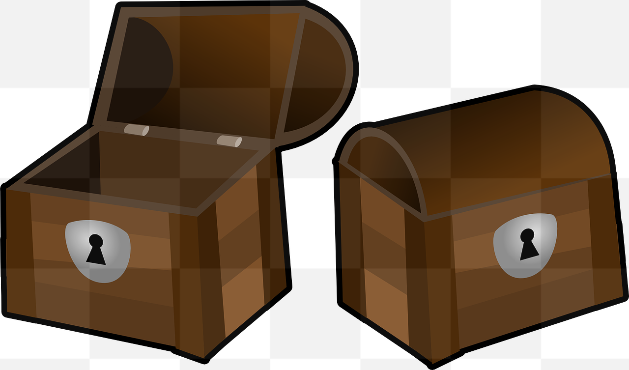 Chests and Money: Free Transparent PNG Images for Graphic Design and Advertising