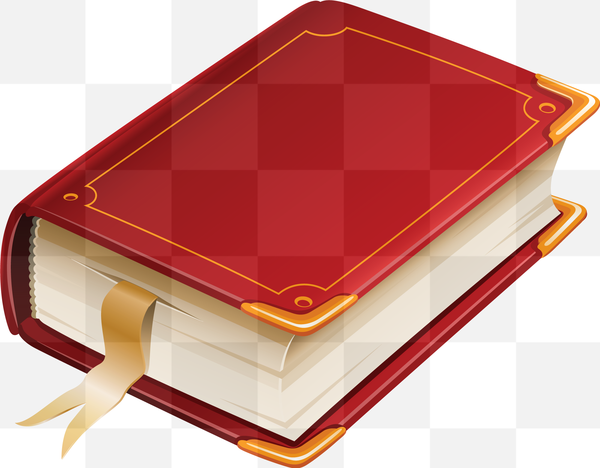 closed-book-transparent-background