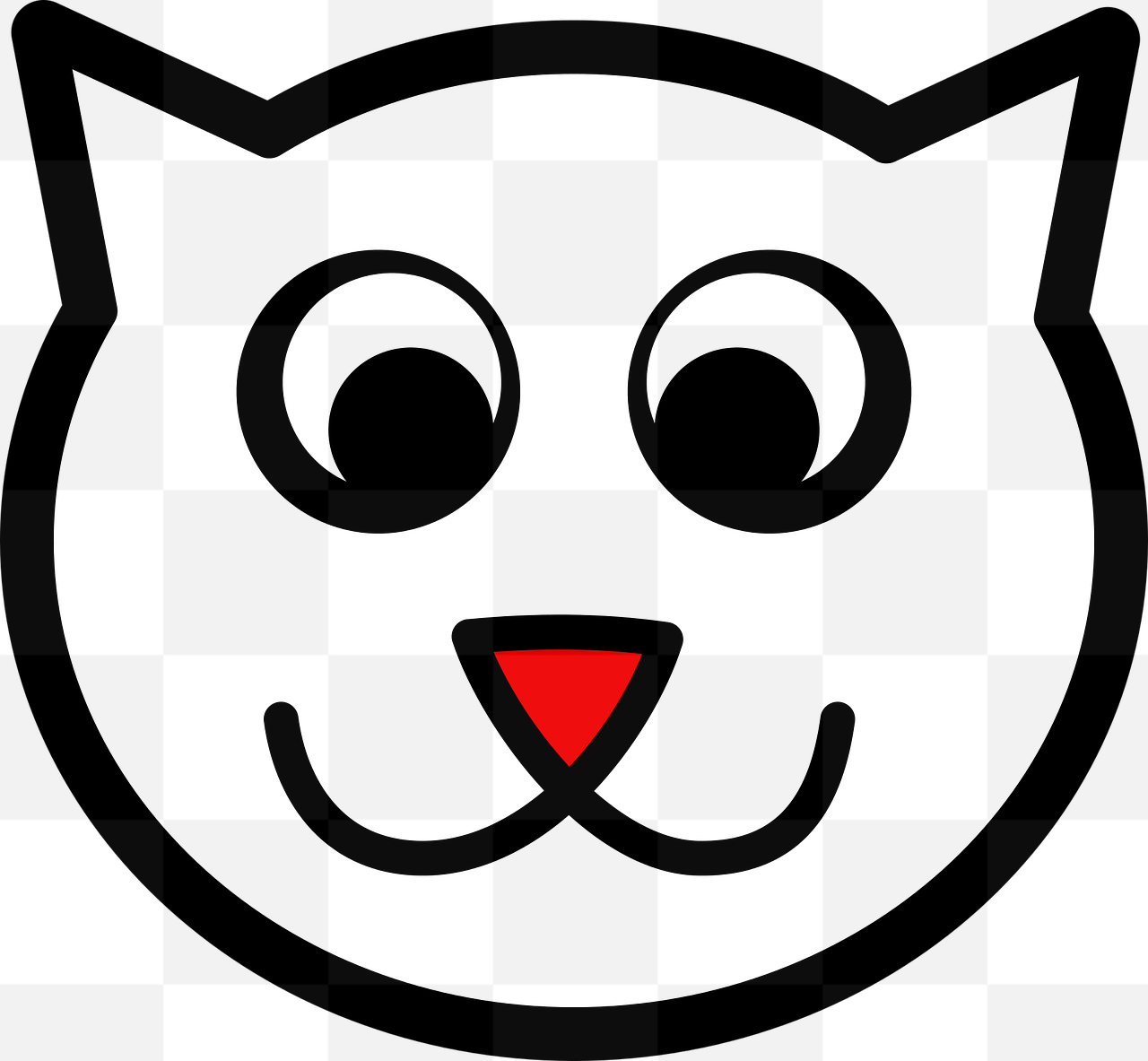 Cute Cat PNG Images with Transparent Background: Perfect for Graphic Design, Ads, and More!