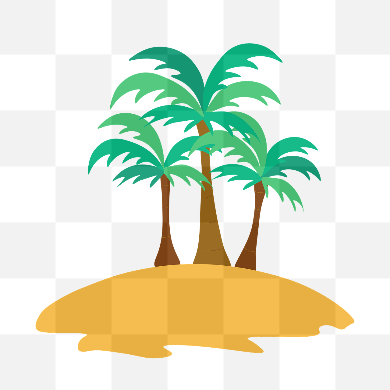 Discover Stunning Beach and Tropical Vectors with Transparent Background for Graphic Design and Advertising – Free PNG Downloads Available!