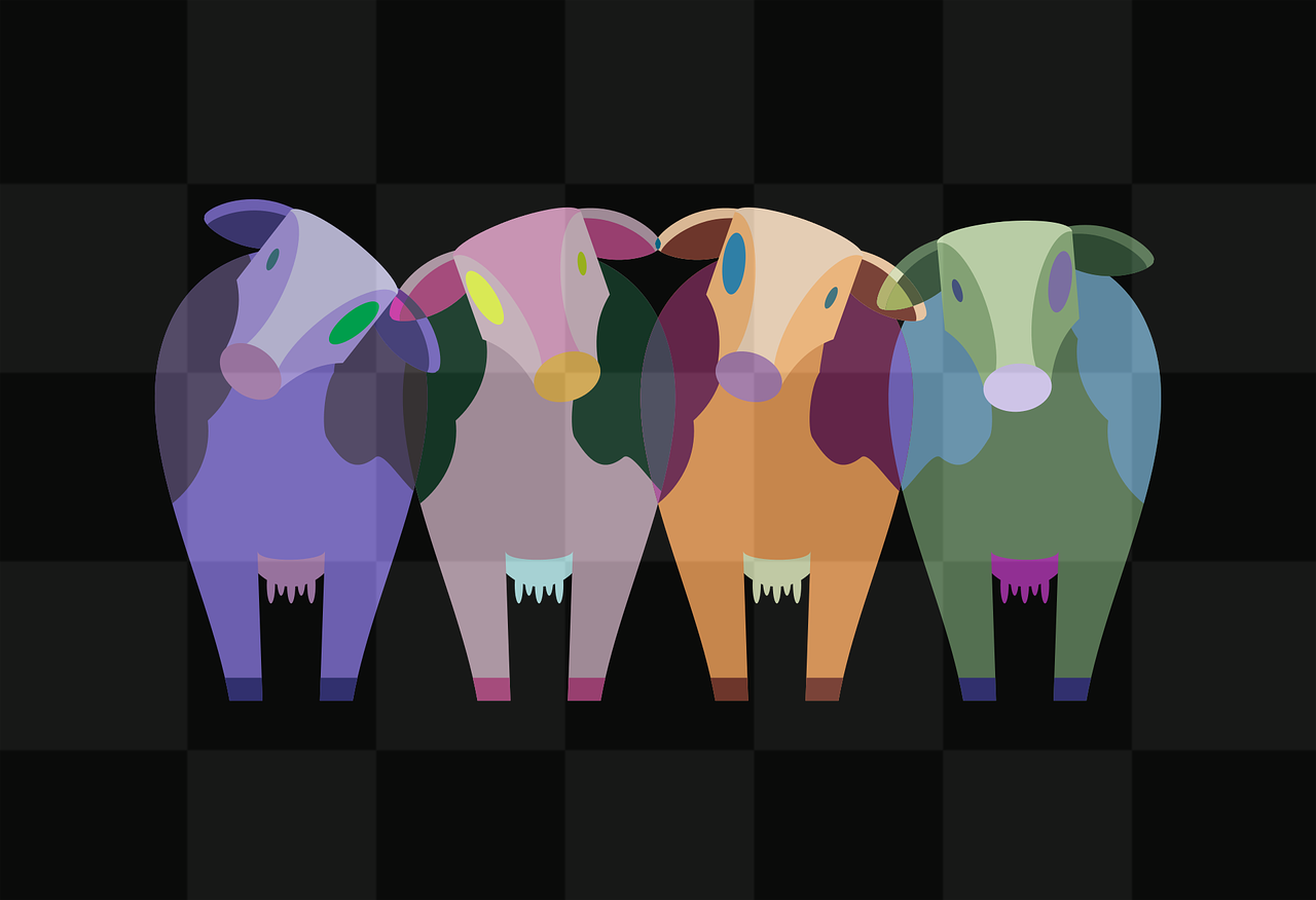 Discover Stunning Cow Illustrations: Free Downloadable PNG Images with Transparent Backgrounds for Graphic Design