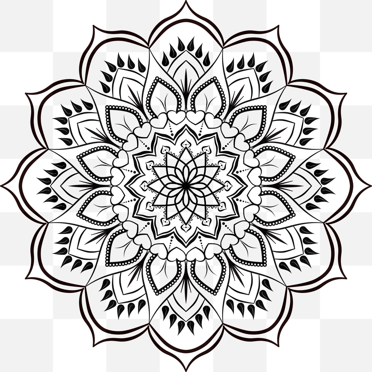 Discover an Array of Mesmerizing Mandala and Floral Pattern PNG Images with Transparent Backgrounds Perfect for Advertising and Graphic Design!
