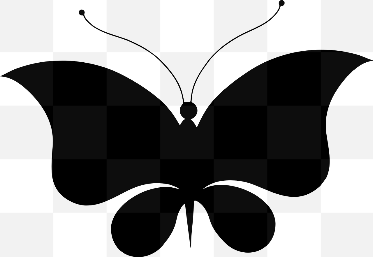 Download High-Quality Butterfly Silhouette PNG Images with Transparent Background for Creative Projects