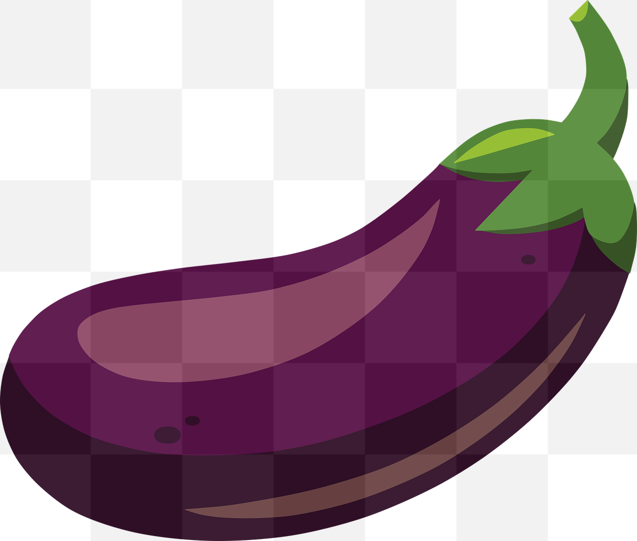 Download High-Quality Eggplant and Vegetable PNG Images with Transparent Background for Graphic Design and Advertising