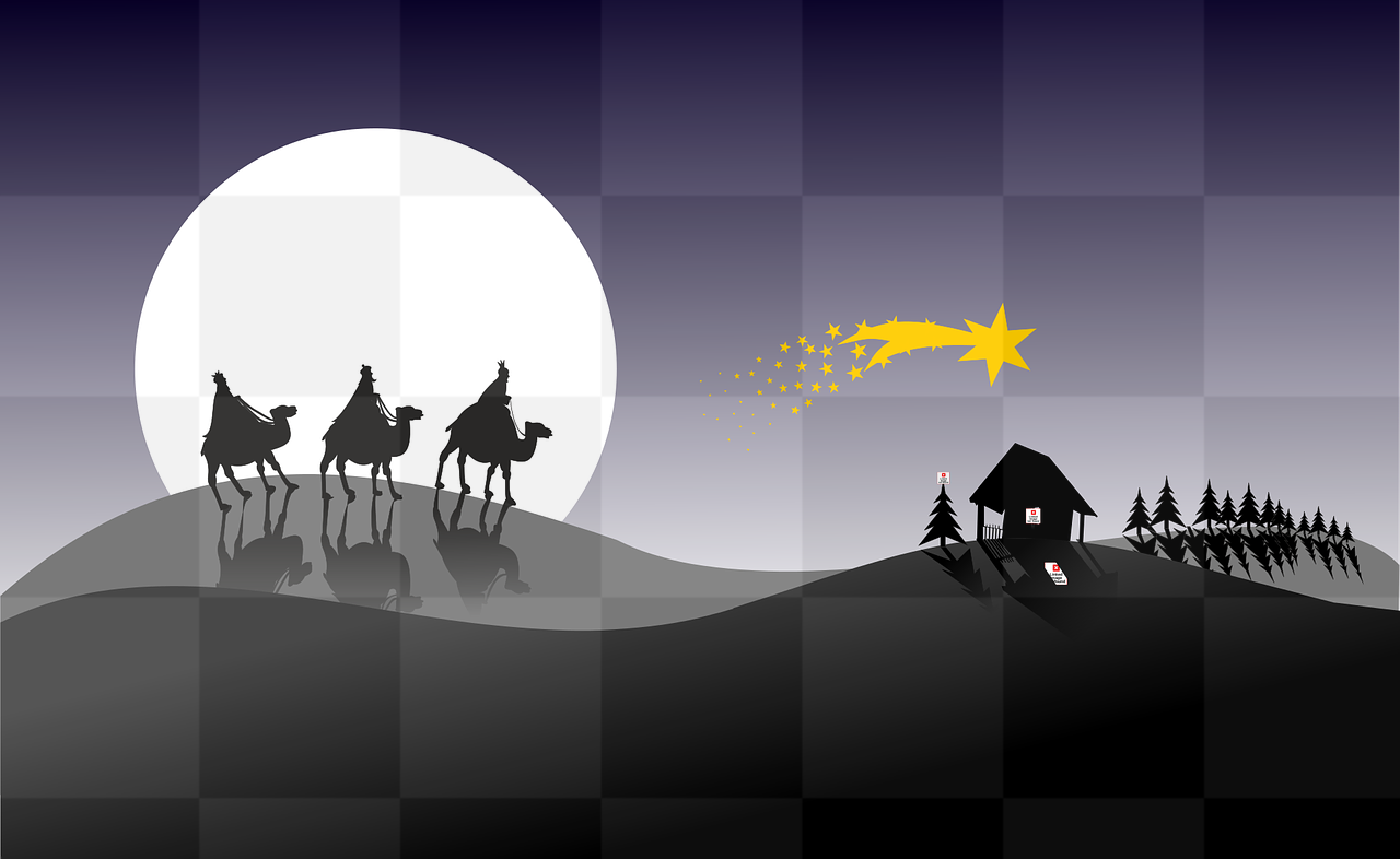 Download High-Quality PNG Images of Three Kings - Kacper and Melchior with Transparent Background for Graphic Design