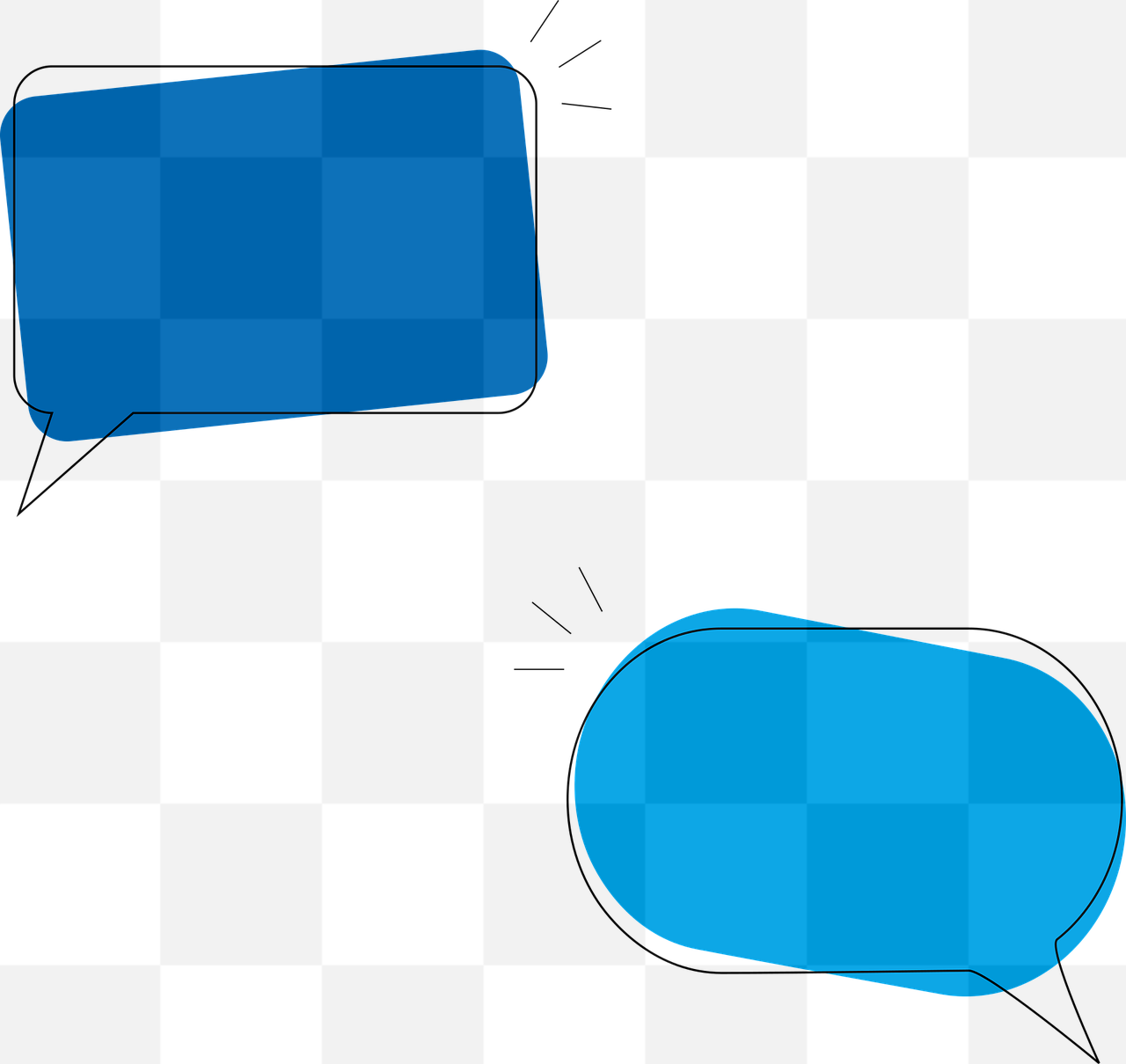 Download High-Quality Speech Bubble PNG Images with Transparent Background for Graphic Design Projects