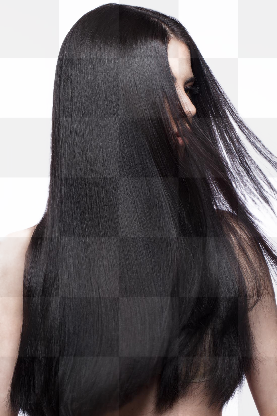 Download PNG Image. Black Hair Advertising. European Women PNG. Free PNG Image With Transparent Background. People with black hair are often good at...