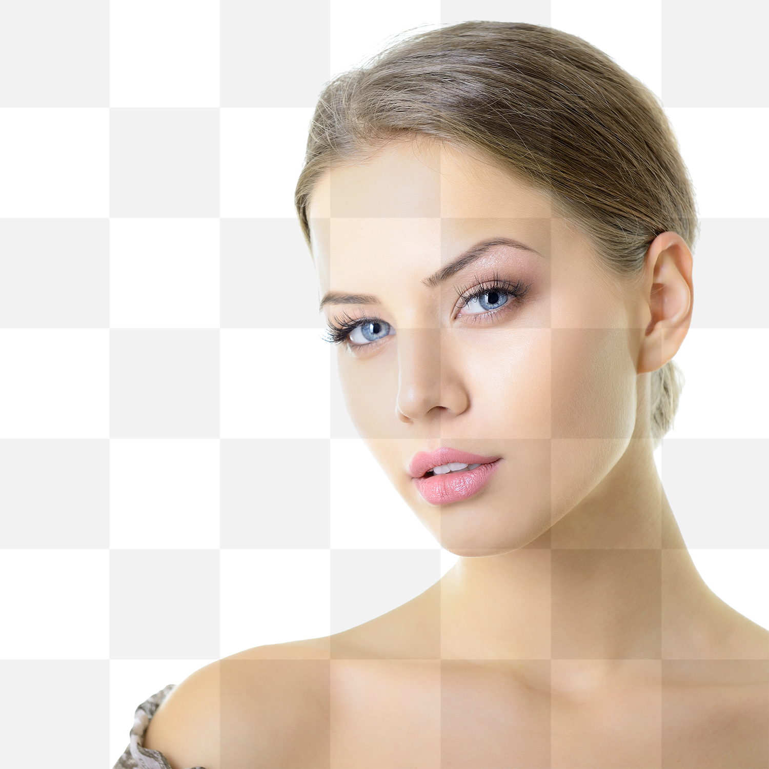 1500 x 1500 px | Face skin care Image. Woman Face PNG. Download PNG ...