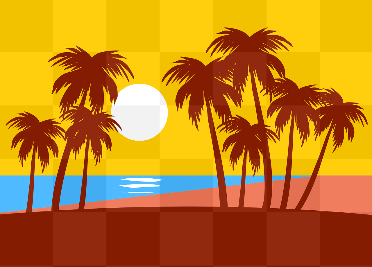 Find stunning graphics with our free Sun & Beach PNG images in transparent background