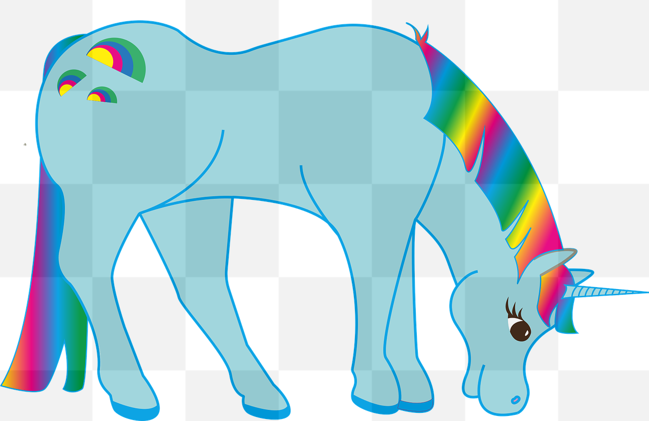 Free Rainbow Unicorn PNG Images with Transparent Background – Perfect for Graphic Design and Advertising