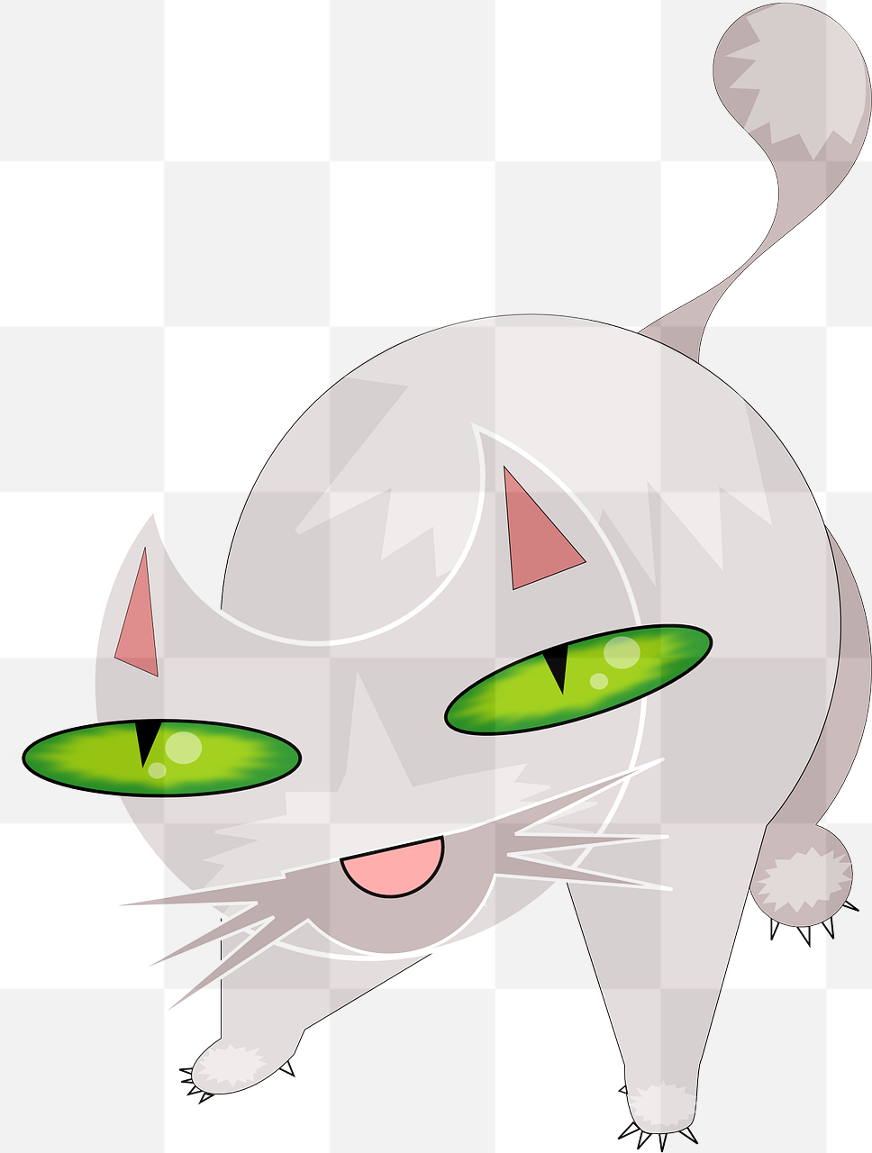 Free Transparent PNG Images of Cats with Stunning Green Eyes for Graphic Design and Advertising