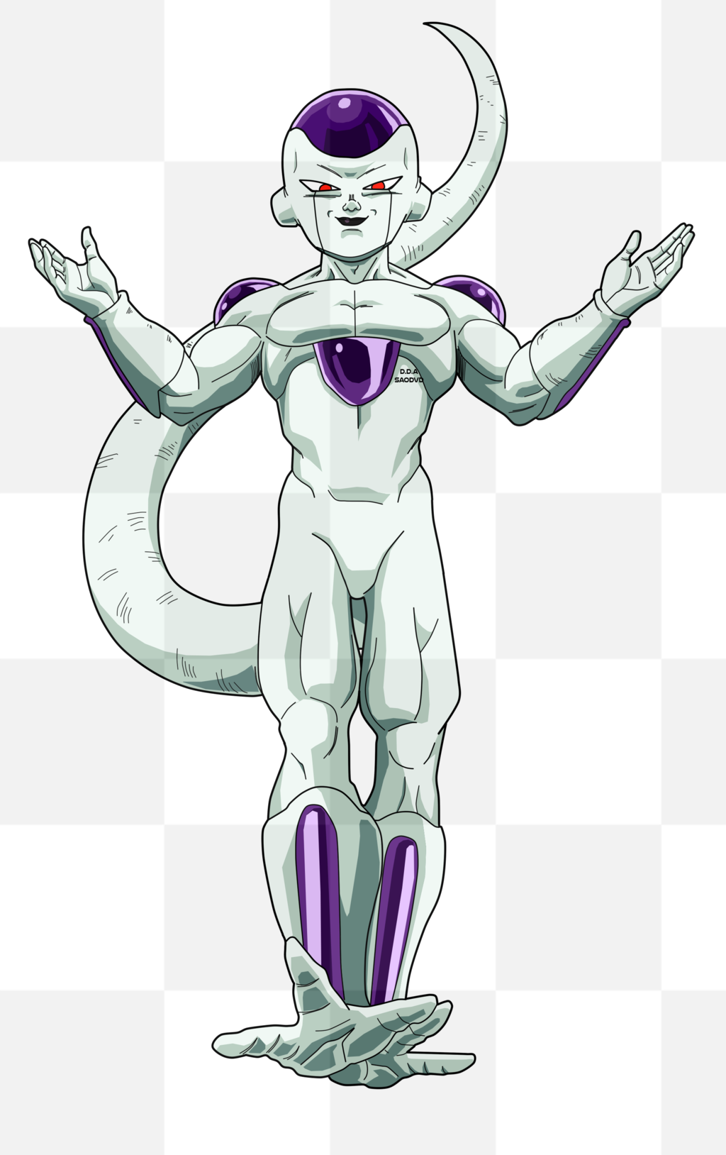 Anime fan art PNG image. Free PNG images of anime characters. Frieza is a major villain from the popular Japanese manga and anime series, Dragon...