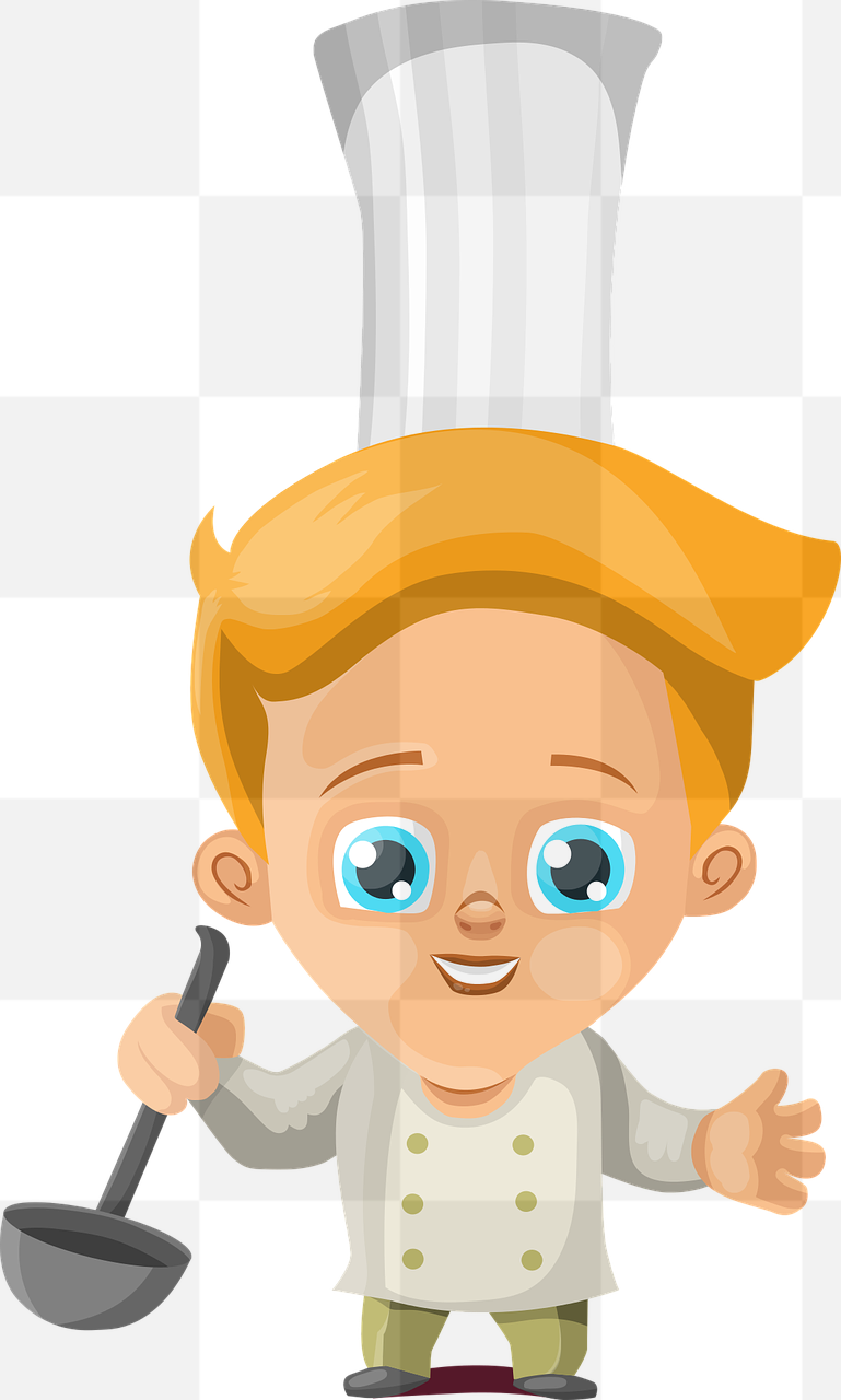 Get Creative with Cute Cooking Vector PNG Images: Perfect for Graphic Design and Advertising Use!
