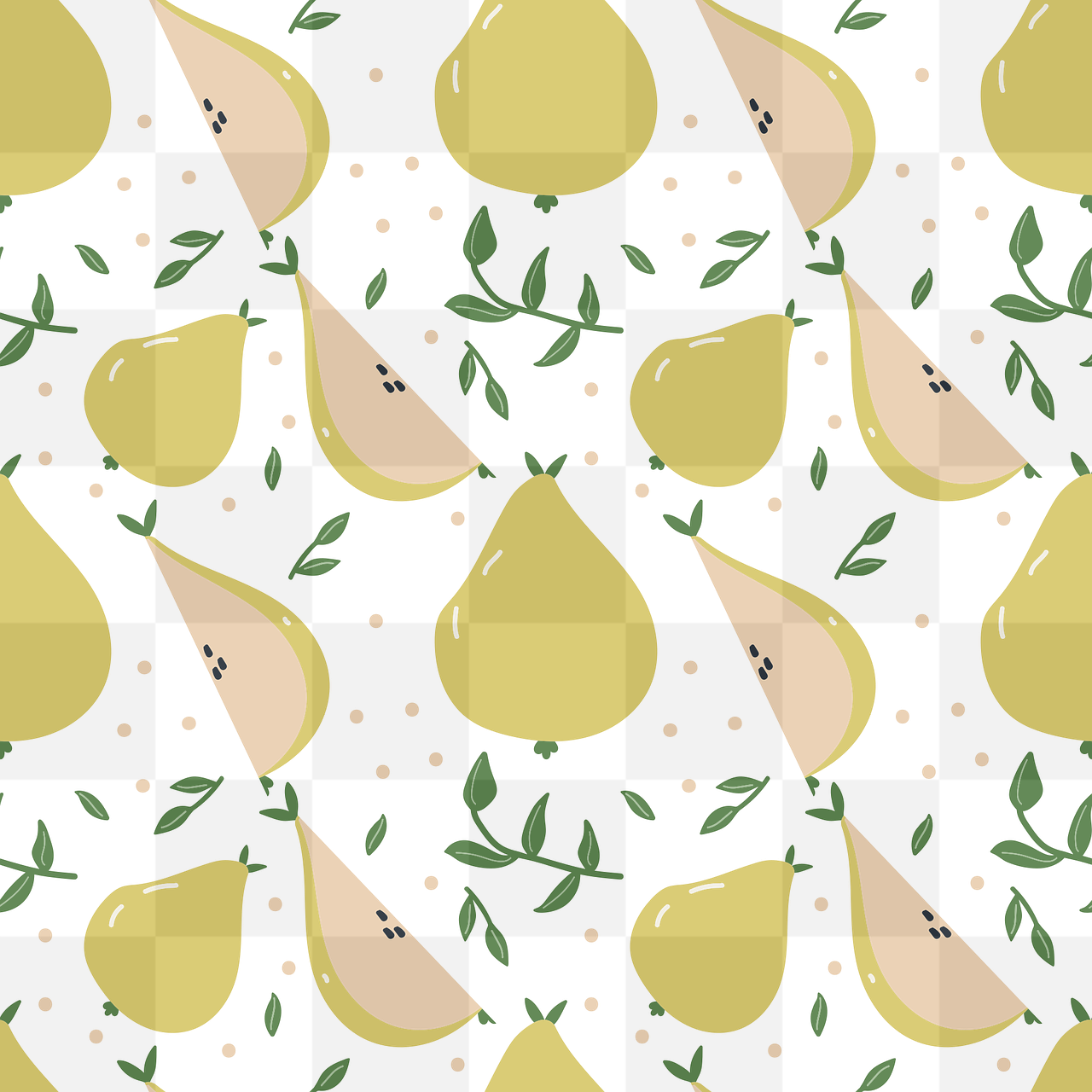 Get Creative with Free Transparent Pear Fruit Vector Images for Graphic Design and Advertising