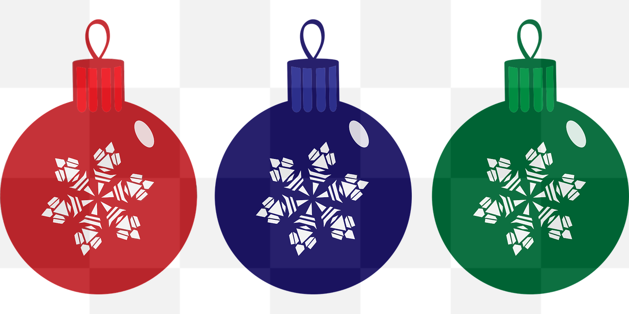 Get Creative with Free and High-Quality Christmas Baubles PNG Images
