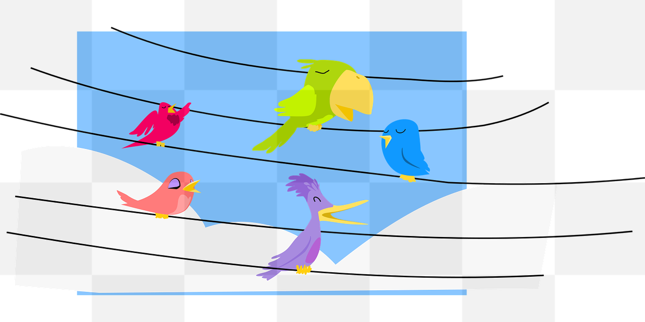 Get Creative with Our Free PNG Bird Music Notes Vector Images - Perfect for Banner Ads and Graphic Design!