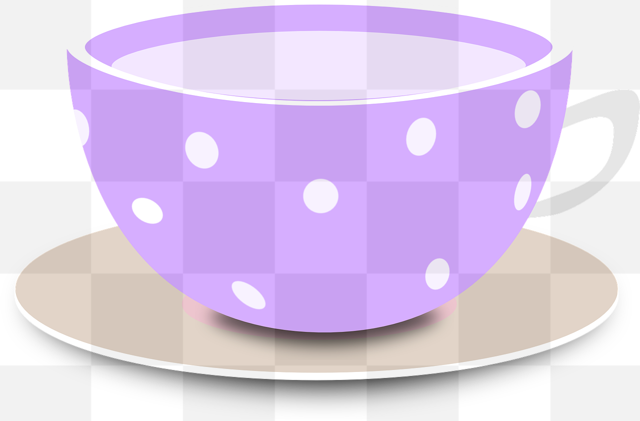 Get Creative with Stunning Purple Tea Cup PNG Images for Graphic Design