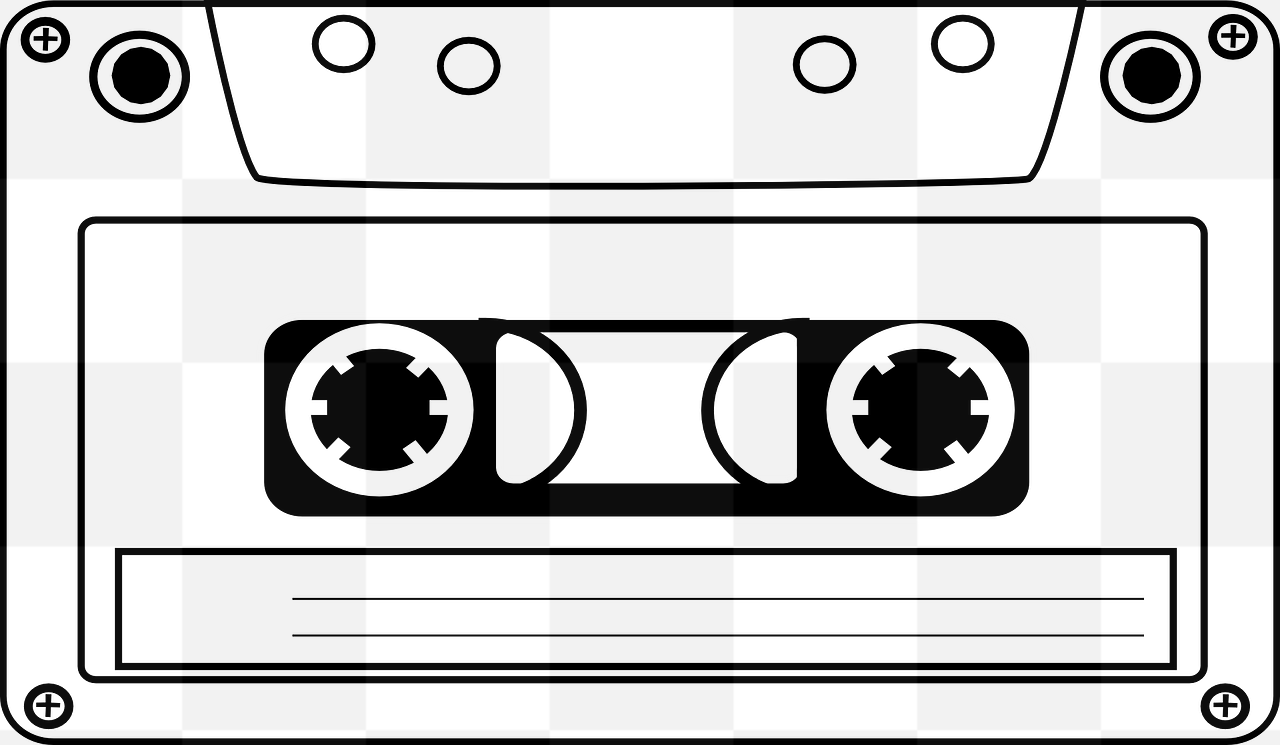 Get Free High-Quality Cassette Tape PNG Images with Transparent Background for Your Creative Projects