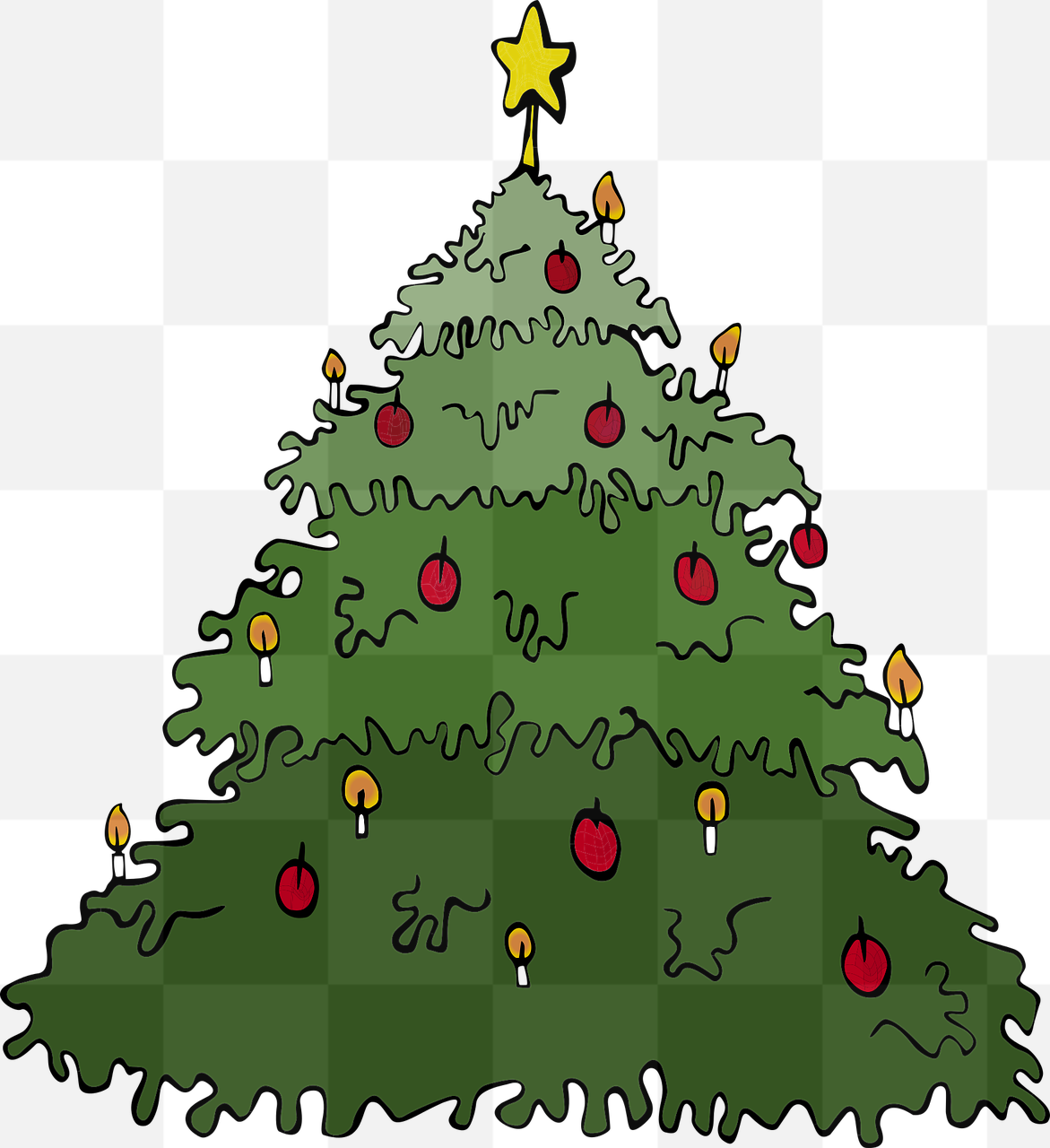 Get into the holiday spirit with our collection of transparent Christmas tree PNG images - free to download!