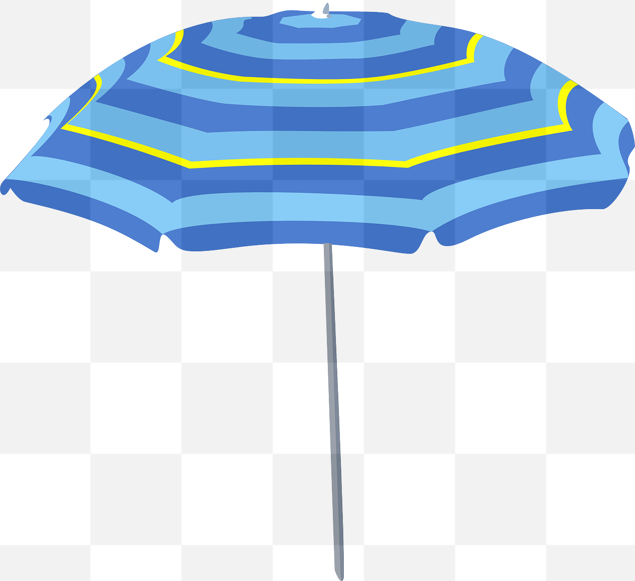 Get the Best Beach-Themed Large Umbrella PNG Images with Transparent Background for Your Creative Graphic Design Projects