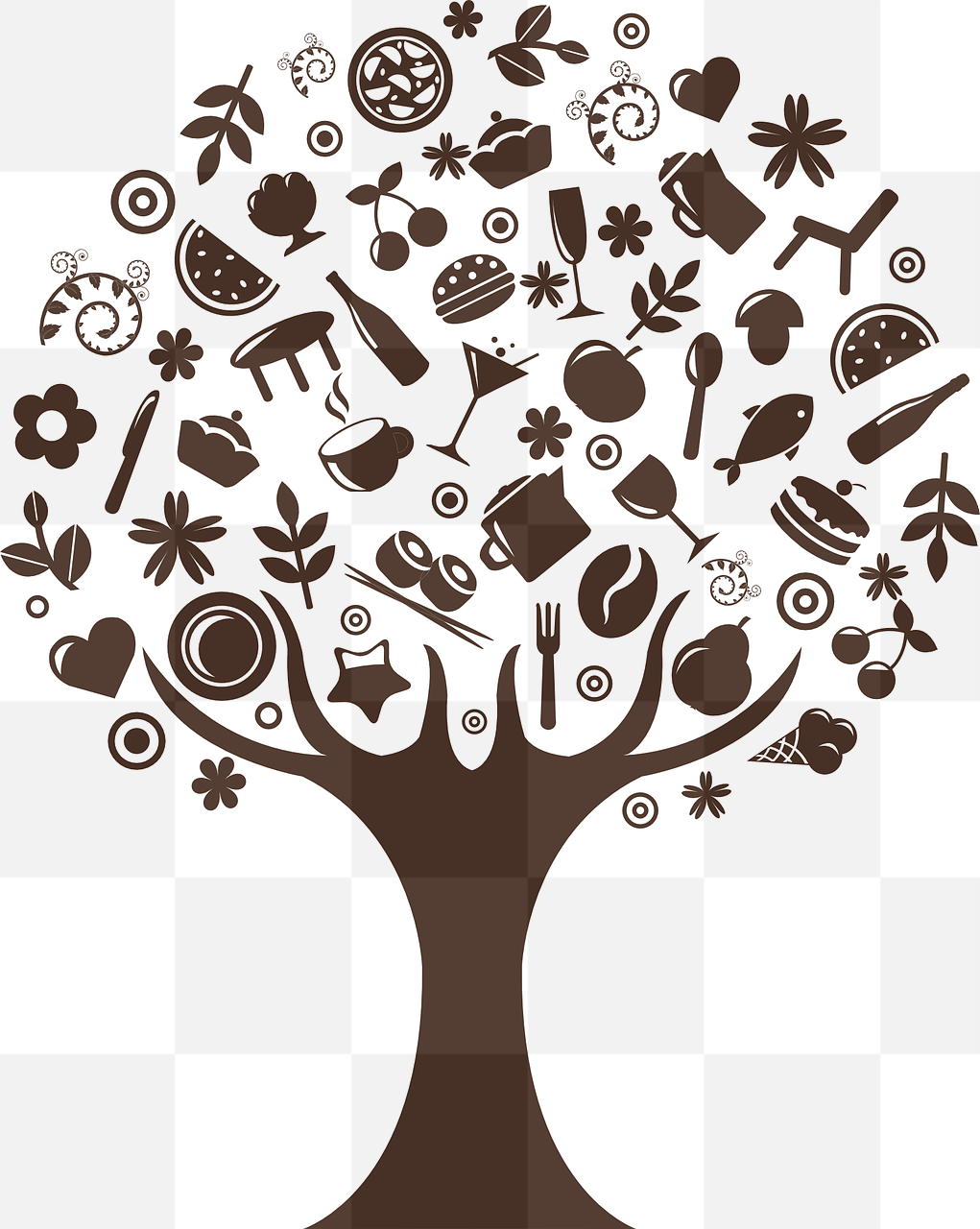 High-Quality Transparent Tree and Trunk Vector PNG Images for Graphic Design and Advertising: Free Download Now!