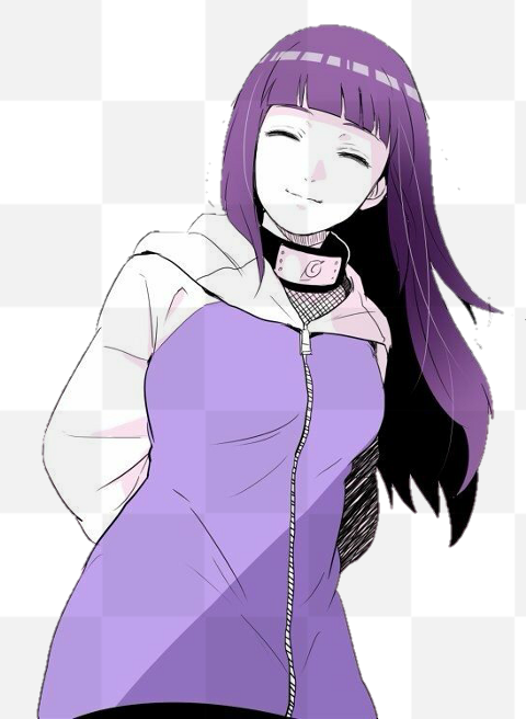 Hinata Hyuga is a character from the popular Japanese manga and anime series, Naruto. Transparent PNG image. Free PNG images of anime character. The...
